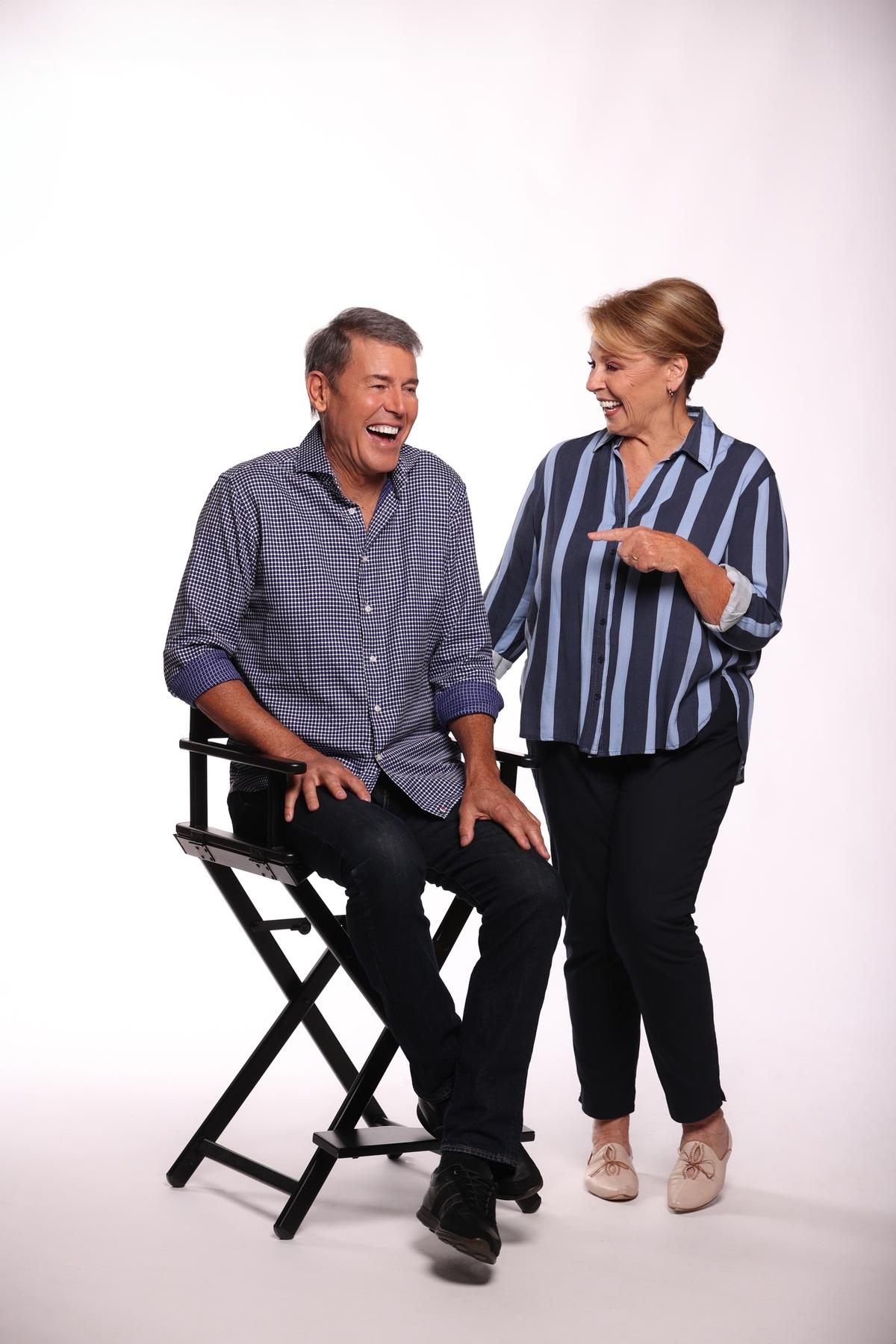 Susannah Carr and Rick Ardon are marking 40 years of reading the Seven news together.